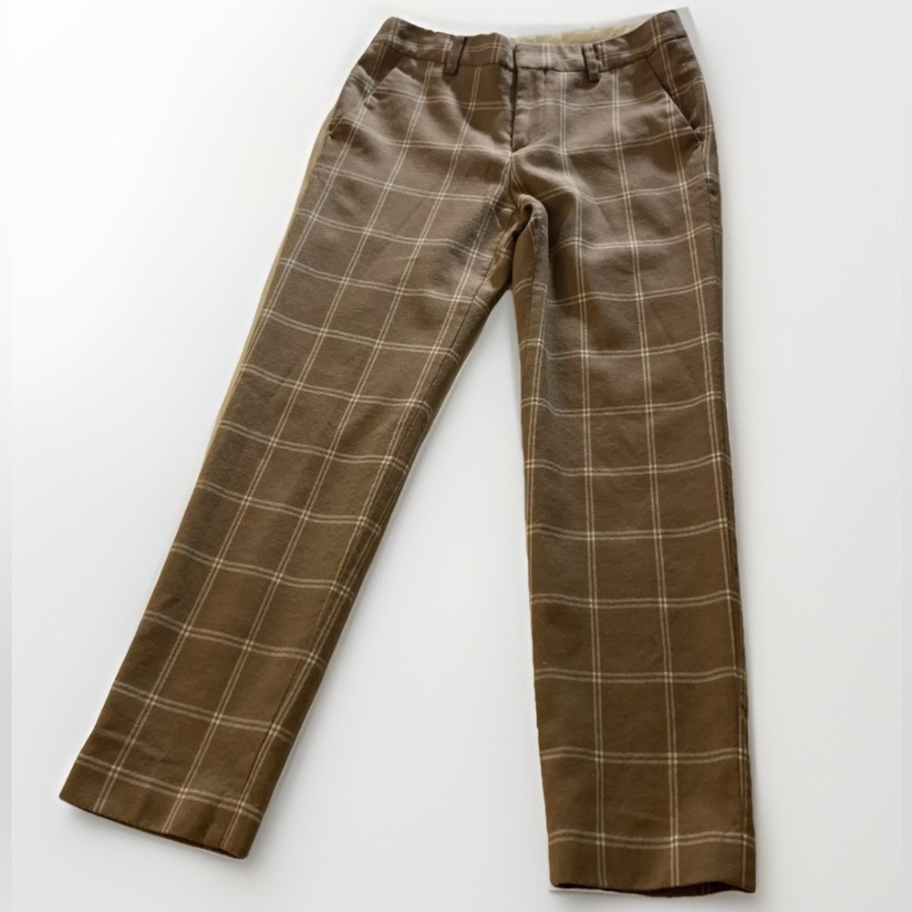 UNITED ARROWS Slacks Brownish(Check Pattern) 36(Approx. XS) 15142023906